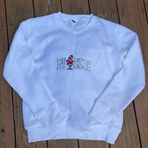 Christmas Nike Grinch Crewneck Sweatshirt